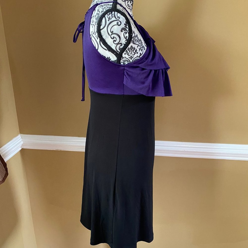 Sweet Storm Ruffle Halter Dress - Small - Picture 6 of 6